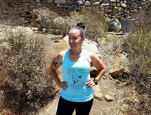 Load image into Gallery viewer, Blue Skies Racerback Tank