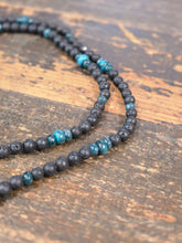 Load image into Gallery viewer, Turquoise and Sea Glass Rosary
