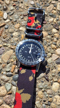 Load image into Gallery viewer, Poppies of War Nylon Single Pass Watch Strap
