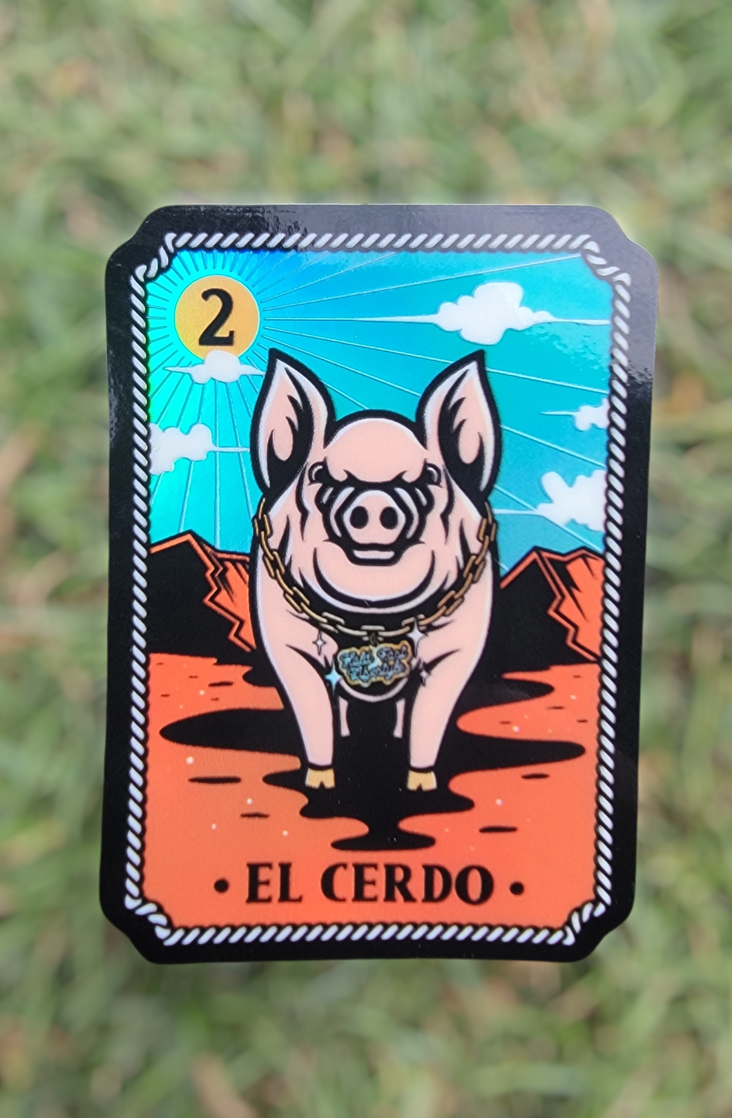 El Cerdo Sticker